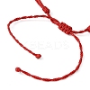 5Pcs 5 Colors Waxed Polyester Cords Multi-strand Bracelets Set BJEW-JB09632-S-4