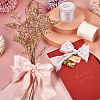 3 Rolls 3 Colors Polyester Frayed Fringe Ribbon OCOR-TA0001-55A-7
