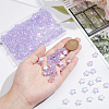 300Pcs Eco-Friendly Transparent Acrylic Beads OACR-SC0001-68C-3