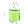 2Pcs 2 Colors Polyester Mesh Beach Bag ABAG-SZ0001-18B-2