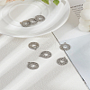 8Pcs 201 Stainless Steel Pendants STAS-LP0003-65-1