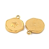 Ion Plating(IP) 304 Stainless Steel Pendants STAS-P365-01G-2