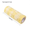 Snowflake Deco Mesh Ribbons OCOR-P010-G04-3