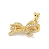 Rack Plated Brass with Cubic Zirconia Pendant KK-P270-03A-G-1
