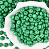 200Pcs Opaque Baking Paint Glass Seed Beads SEED-PA0001-01C-7
