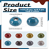 48Pcs 8 Colors Handmade Porcelain Beads PORC-LP0001-01-2
