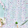 Feather Pattern Nylon Fabric DIY-WH20066-004C-4