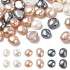 40Pcs 4 Colors Dyed Natural Cultured Freshwater Pearl Beads PEAR-YW001-03-2