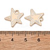 Alloy Enamel Pendants ENAM-G235-13G-02-3