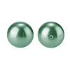 Pearlized Glass Pearl Round Beads HY-PH0001-8mm-118-3