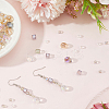 114Pcs Transparent Electroplate Glass Beads GLAA-PA0001-17A-7