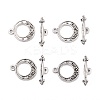Tibetan Style Alloy Toggle Clasps LF1081Y-NF-1