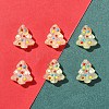 6Pcs Handmade Bumpy Glass Beads Strands LAMP-FS0001-16D-2