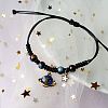 Ceramic Beads Braided Bead Bracelets for Women WG429D7-03-1