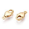 Brass Lobster Claw Clasps KK-N254-11G-2