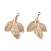 Brass Pendants KK-L266-01A-G-1