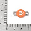 Brass Enamel Connector Charm KK-CBA4231-01A-P-3