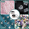 Alloy Loose Diamond Boxes CON-WH0104-11B-P-6