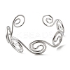 304 Stainless Steel Cuff Bangles for Women LS-BJEW-Z150-01P-01-4