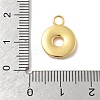 925 Sterling Silver Pink Enamel Pendants STER-Z012-01G-03-3
