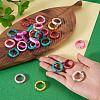 30Pcs Handmade Polymer Clay Finger Rings RJEW-TA0001-11B-6