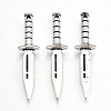 Tibetan Style Alloy Pendants TIBE-S323-089AS-RS-1