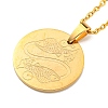 Constellation Pendant Necklaces LS-NJEW-S422-04G-12-2