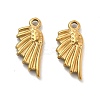 Ion Plating(IP) 304 Stainless Steel Pendants STAS-B032-13G-2