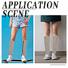 Acrylic Fibers Leg Sleeves AJEW-WH20072-16D-5