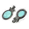 Synthetic Turquoise Pendants G-I370-09AS-02-2