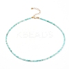 Natural Gemstone Beaded Necklaces NJEW-JN03315-2