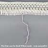 Cotton Lace Fringes Tassel Trimmings OCOR-GF0005-07A-01-5