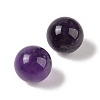 Natural Amethyst No Hole Sphere Beads G-K353-04B-03-2
