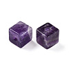 Natural Amethyst European Beads G-N345-07A-06-2