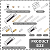 19 Styles Seed Beads & Glass Bugle Beads Kits SEED-PH0002-58-2