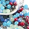 Glass Beads EGLA-A034-LM8mm-49-4