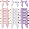 60Pcs 3 Colors Polyester Bowknot DIY-CP0011-48-1