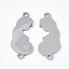 Non-Tarnish 201 Stainless Steel Links connectors STAS-T044-176P-2