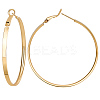 3 Pairs Brass Hoop Earrings for Women EJEW-BBC0001-66G-03-1