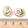 Tulip Flower Handmade Porcelain Beads X1-LAMP-D303-06A-3