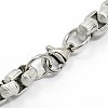 Trendy 304 Stainless Steel Venetian Chain Bracelets STAS-A028-B030P-2