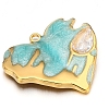 Stainless Steel Rhinestone Pendants PW-WG38426-03-1
