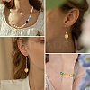 20Pcs Full Rainbow Plated Electroplate Glass Transparent Beads EGLA-YW0005-20-6