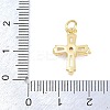 Brass Micro Pave Cubic Zirconia Pendants KK-H273-51G-03-3