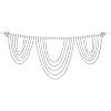 1Pc Polyester & Rhinestone Sexy Shoulder Bra Body Chain AJEW-WR0002-65-1
