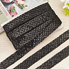 Polyester with PT Paillette Lace Trim Ribbon OCOR-WH20073-01D-3