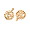 304 Stainless Steel Pendants STAS-D390-13G-2