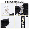 4Pcs 2 Colors Cloth Bowknot Pendant Decoration FIND-CA0010-24B-4