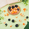 30Pcs 5 Styles Resin Hedgehog & Mushroom Display Decoration DJEW-TA0001-49-6