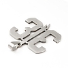 Non-Tarnish 201 Stainless Steel Pendants LS-STAS-D190-17P-2